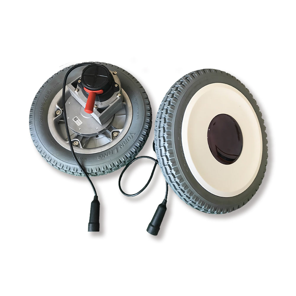 (Flat) Wheelchair Motor with 12 Inch Solid Or Pneumatic Tire