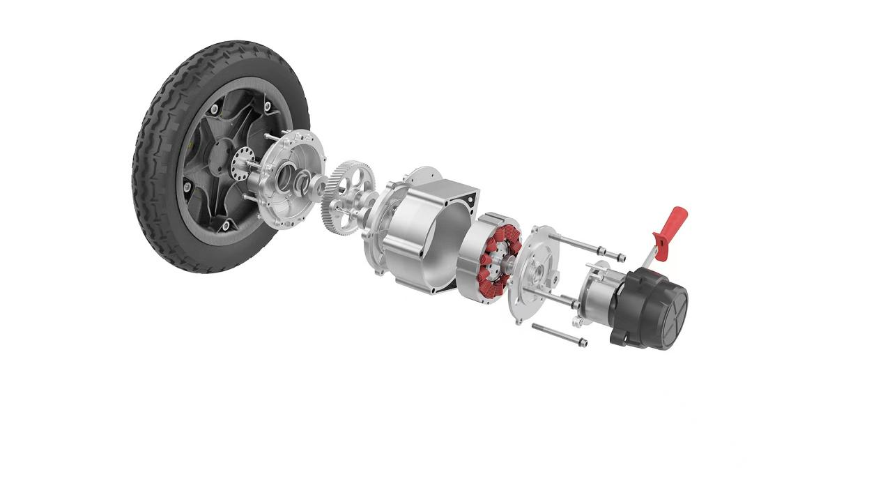 Wheelchair Brushless Motor Work